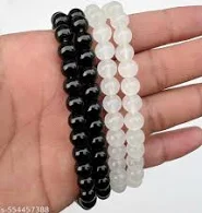 Printed Glass Beads,Sea Blue with Green And Gold Foiled ,30″(100 Beads Approx