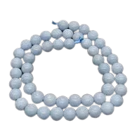 Natural Gemstone Beads, (ANGELITE) 8mm